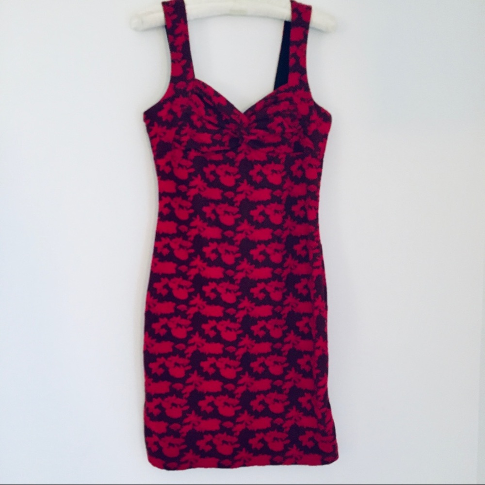Candies Black & Red Bodycon dress